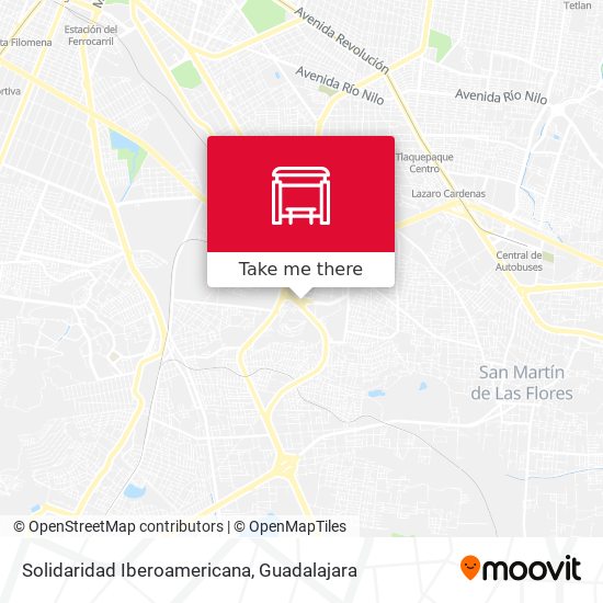 Mapa de Solidaridad Iberoamericana