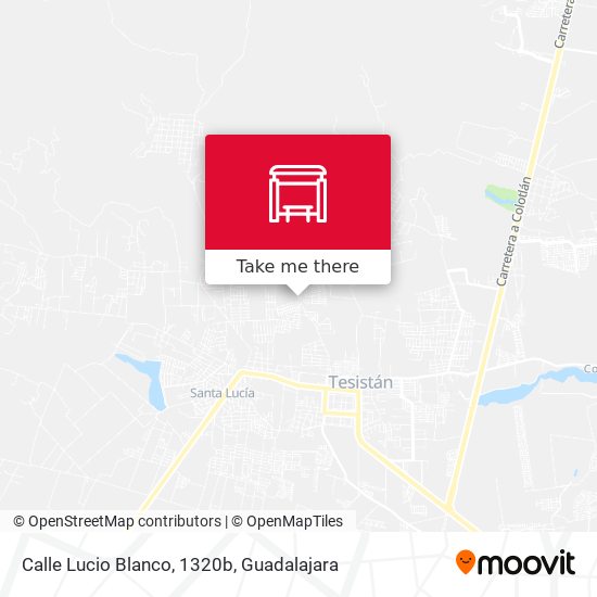 Calle Lucio Blanco, 1320b map