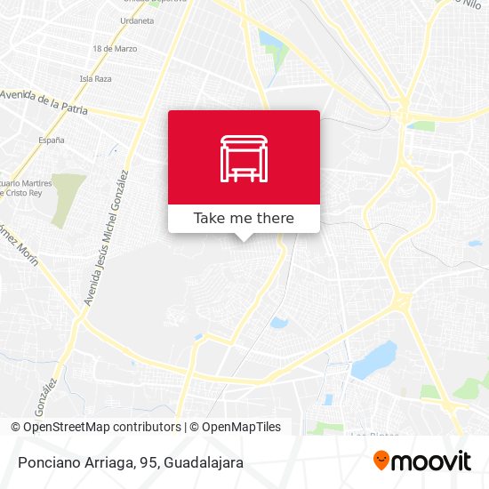 Ponciano Arriaga, 95 map