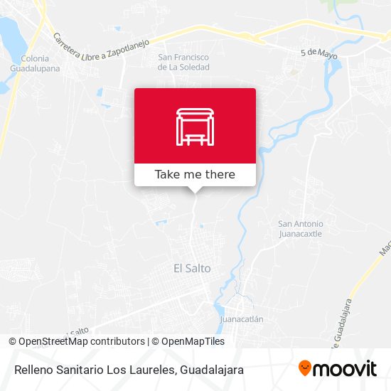 Relleno Sanitario Los Laureles map