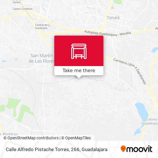 Calle Alfredo Pistache Torres, 266 map