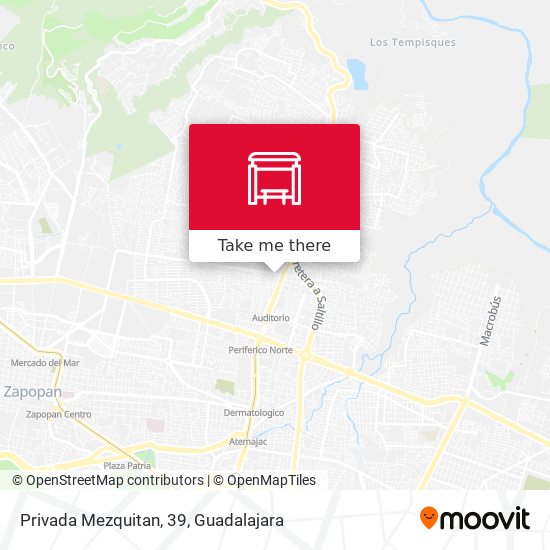 Mapa de Privada Mezquitan, 39