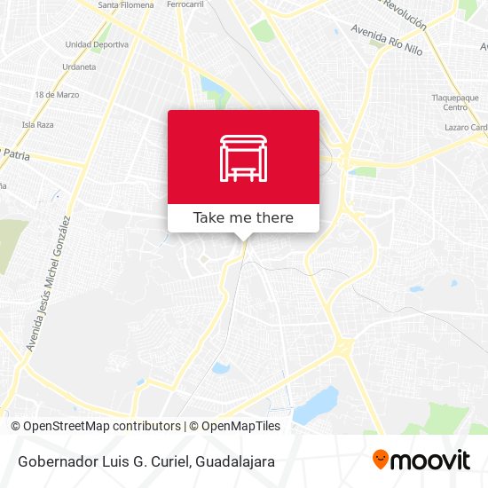 Gobernador Luis G. Curiel map