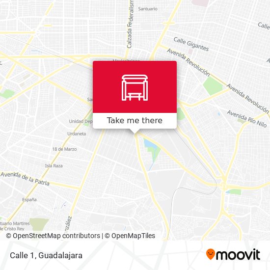 Mapa de Calle 1