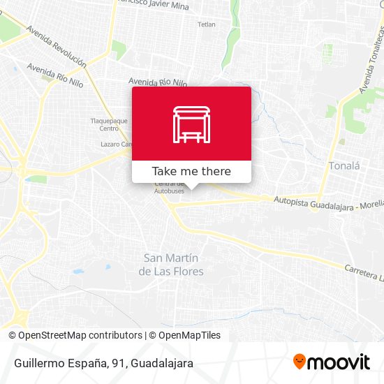 Guillermo España, 91 map