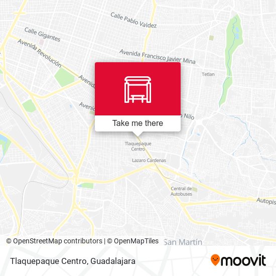 Tlaquepaque Centro map