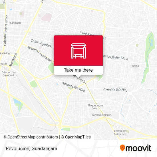Revolución map