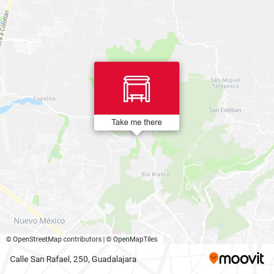 Calle San Rafael, 250 map