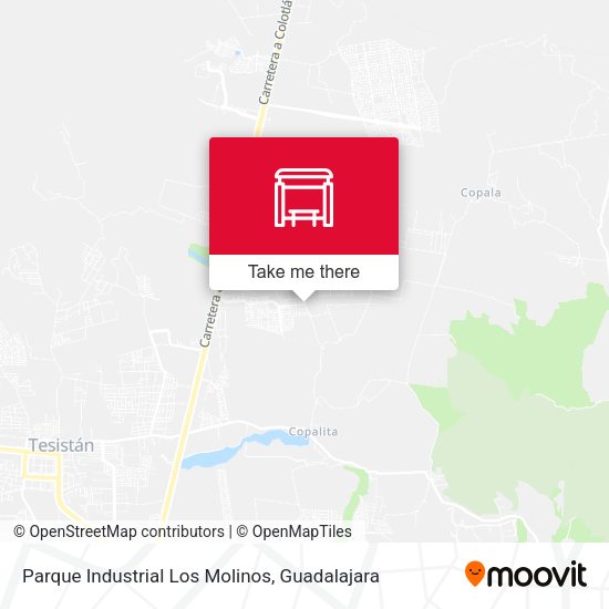 Parque Industrial Los Molinos map