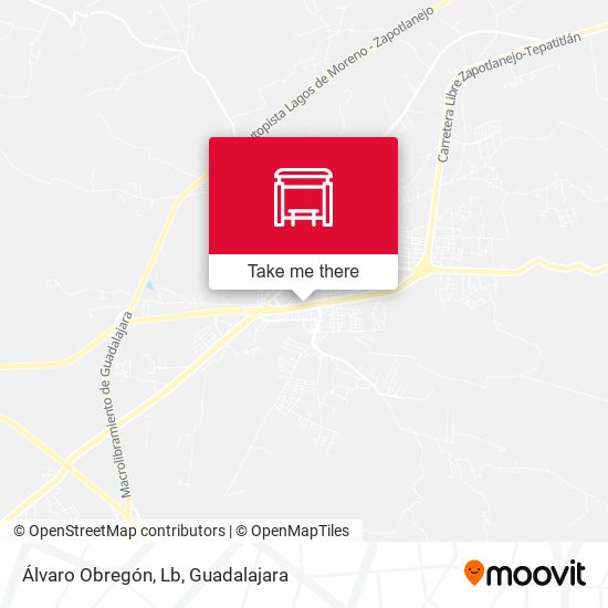 Álvaro Obregón, Lb map