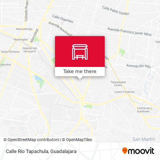 Calle Río Tapachula map