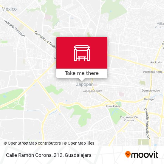 Calle Ramón Corona, 212 map