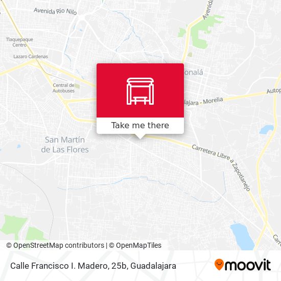Calle Francisco I. Madero, 25b map