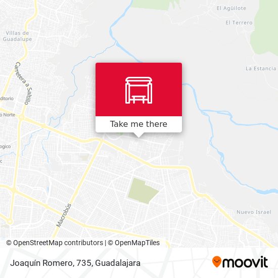Joaquín Romero, 735 map