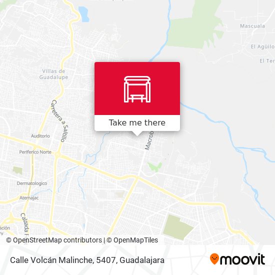 Calle Volcán Malinche, 5407 map