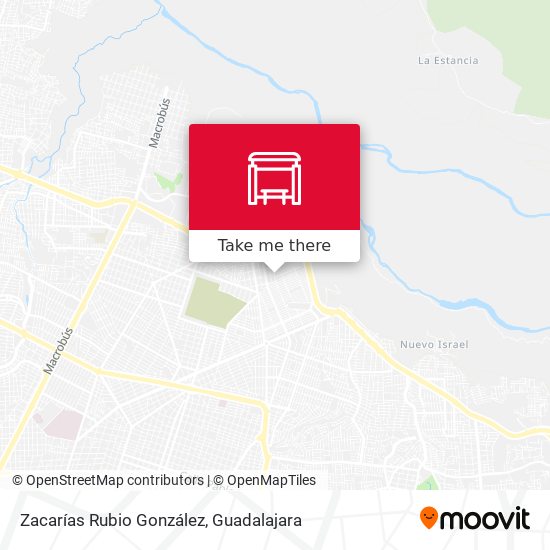 Mapa de Zacarías Rubio González