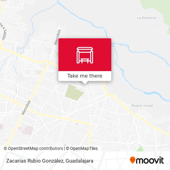 Zacarias Rubio González map