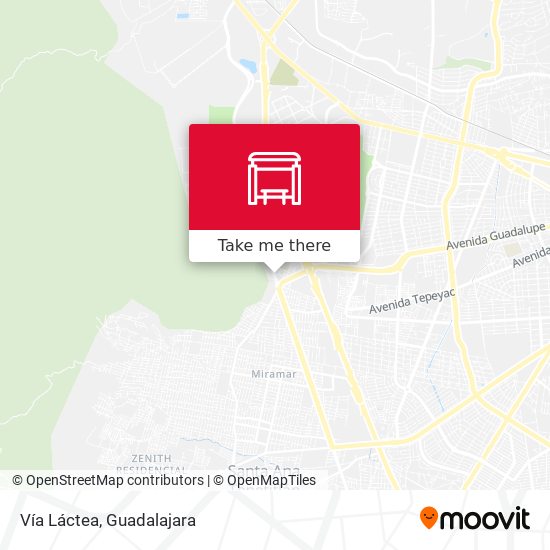 Vía Láctea map
