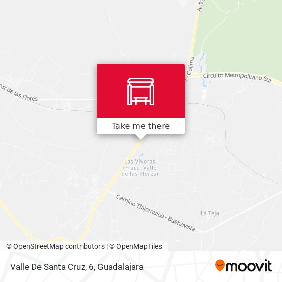 Valle De Santa Cruz, 6 map