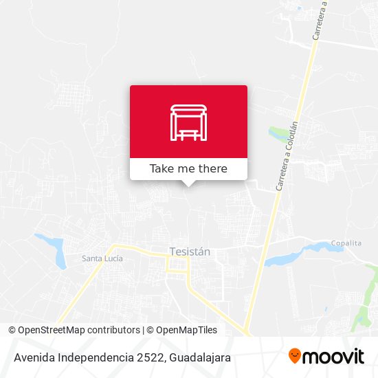 Mapa de Avenida Independencia 2522