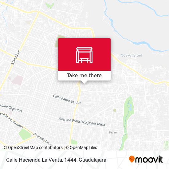 Calle Hacienda La Venta, 1444 map