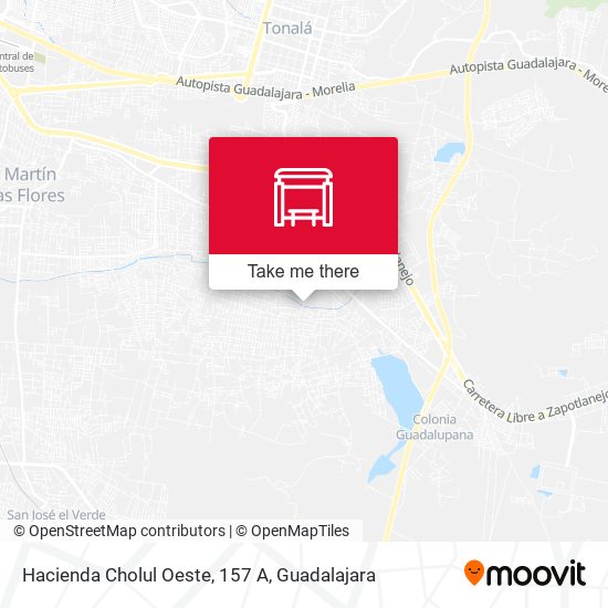 Hacienda Cholul Oeste, 157 A map