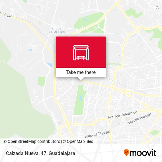 Mapa de Calzada Nueva, 47