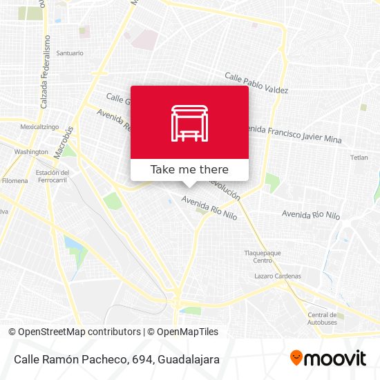 Calle Ramón Pacheco, 694 map