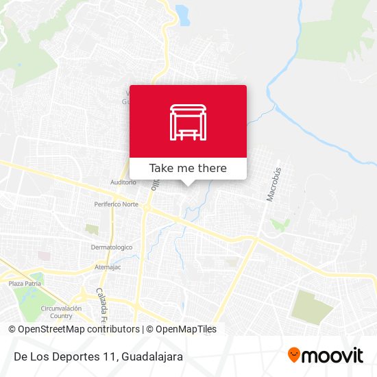 Mapa de De Los Deportes 11