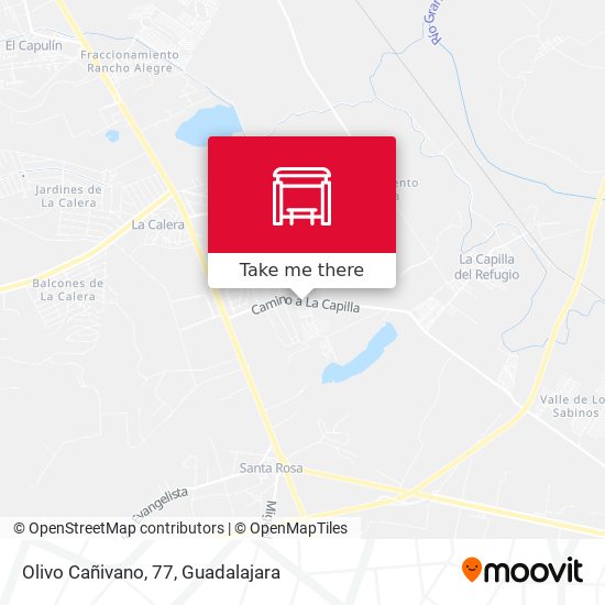 Olivo Cañivano, 77 map
