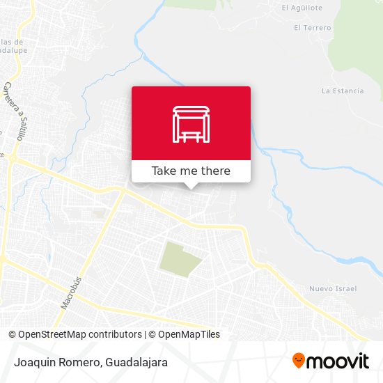 Mapa de Joaquin Romero