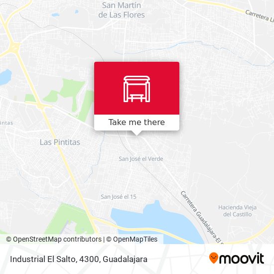 Mapa de Industrial El Salto, 4300