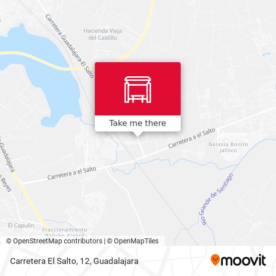Mapa de Carretera El Salto, 12