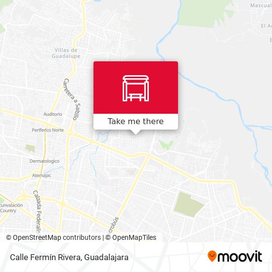Calle Fermín Rivera map