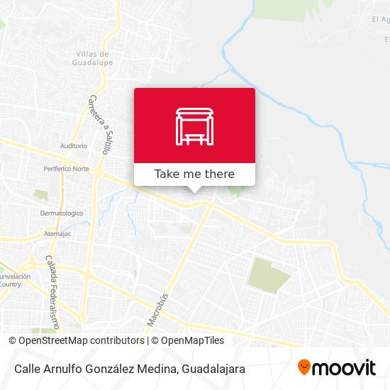 Calle Arnulfo González Medina map