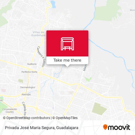 Privada José María Segura map