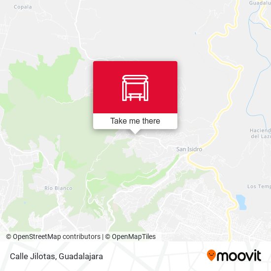 Mapa de Calle Jilotas