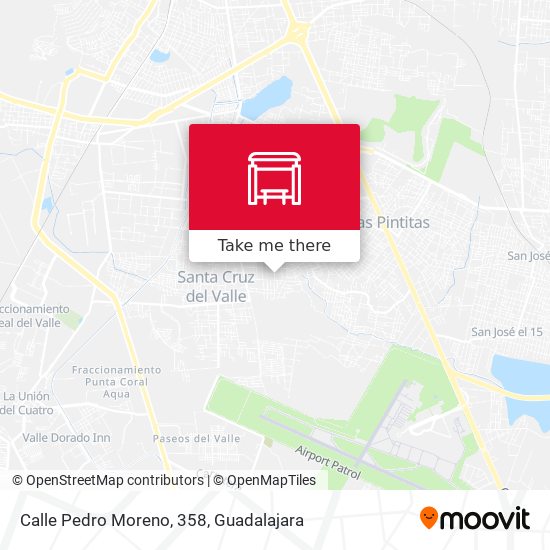 Calle Pedro Moreno, 358 map