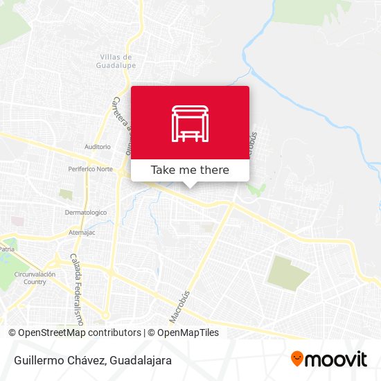 Guillermo Chávez map