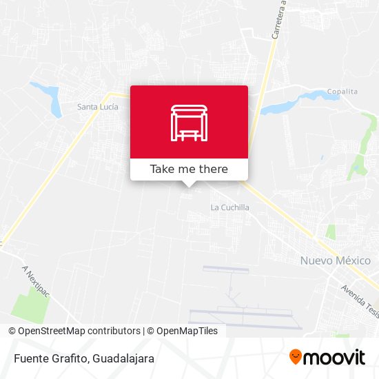 Mapa de Fuente Grafito