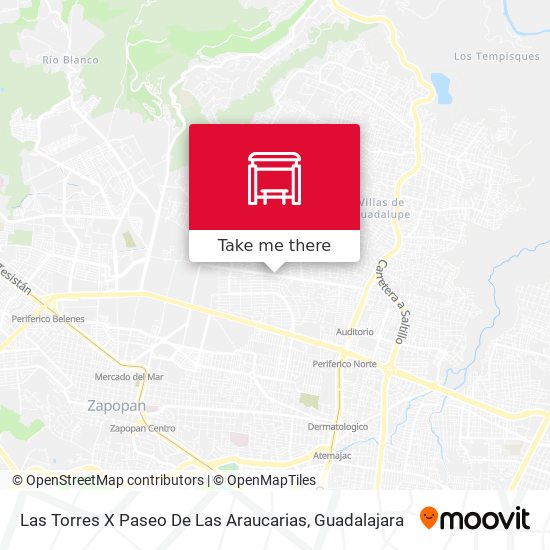Las Torres X Paseo De Las Araucarias map