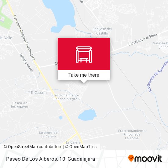 Paseo De Los Alberos, 10 map