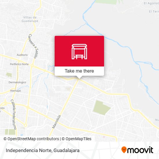 Independencia Norte map