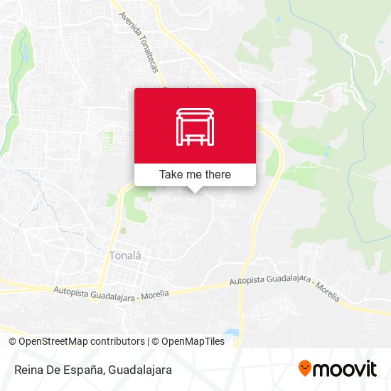 Mapa de Reina De España