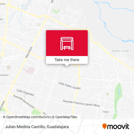 Julián Medina Castillo map