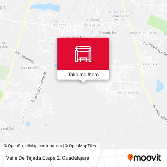 Mapa de Valle De Tejeda Etapa 2