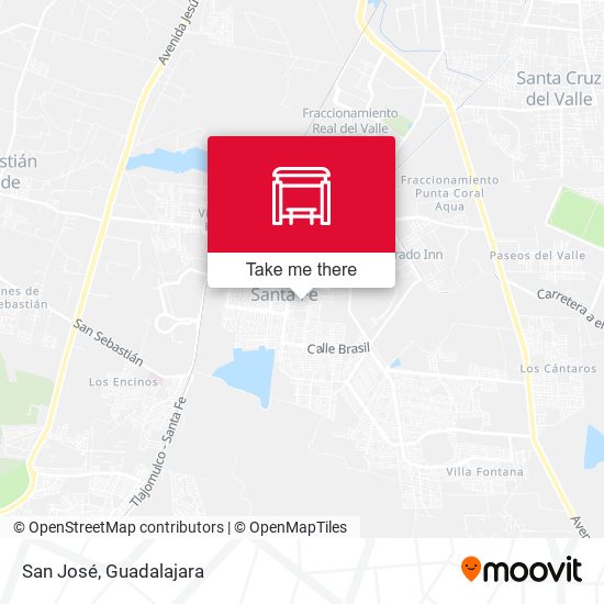 San José map