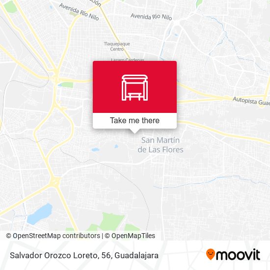 Salvador Orozco Loreto, 56 map
