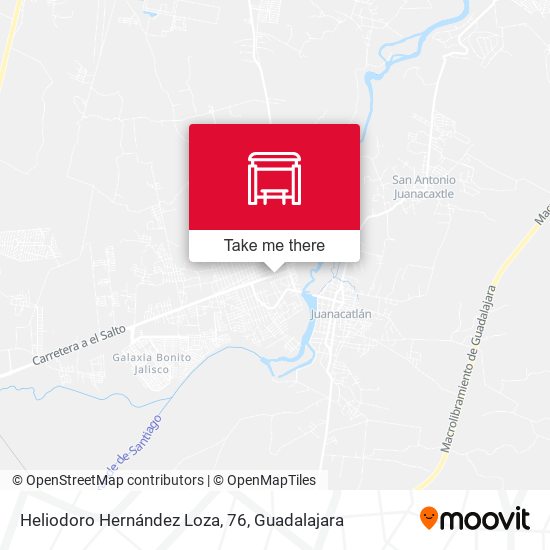 Heliodoro Hernández Loza, 76 map