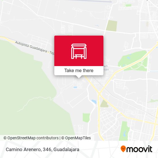 Camino Arenero, 346 map